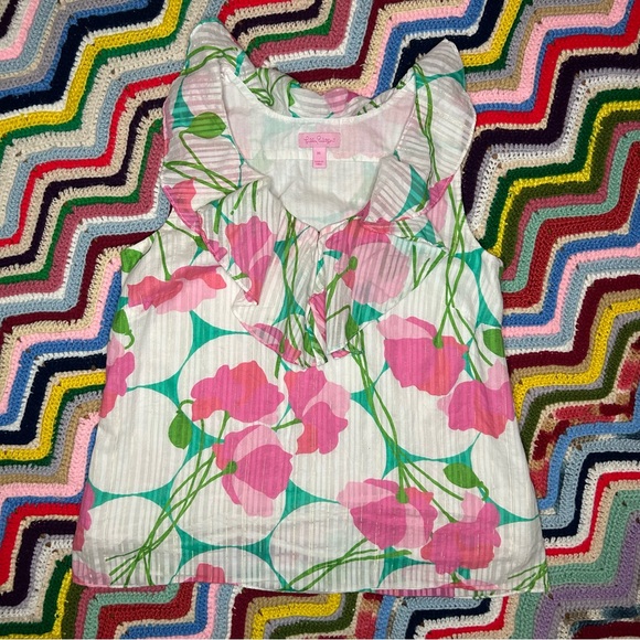 Poppy Ruffle Top